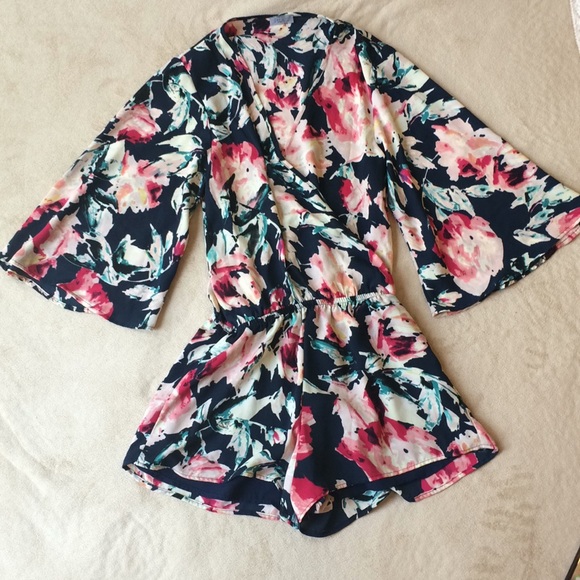 Abbeline Pants - Abbeline Floral Romper